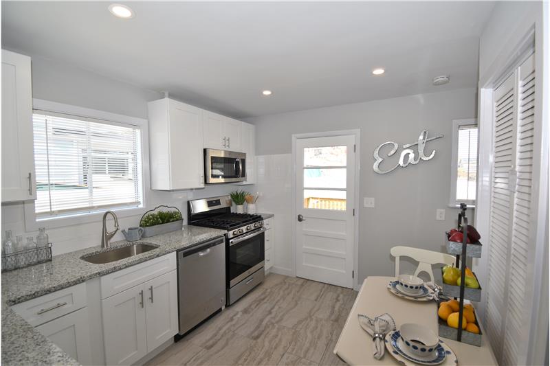 New Kitchen With High Hat Lighting