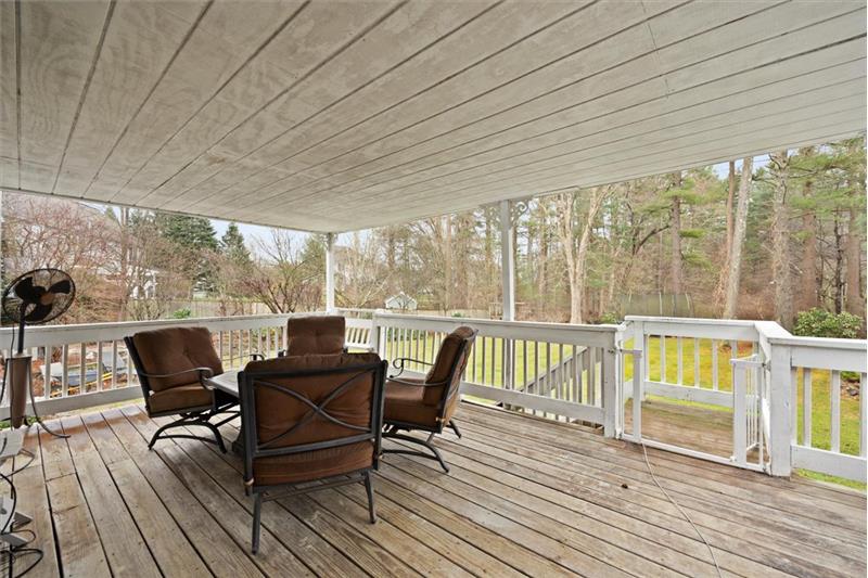 Covered deck