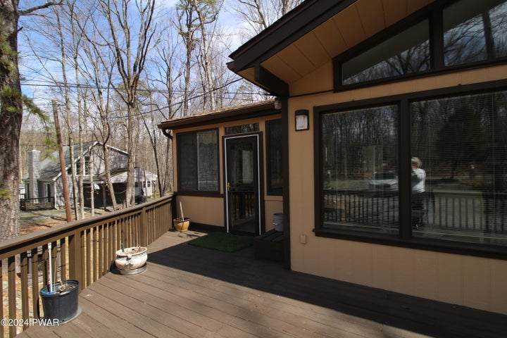 Deck to Sunroom