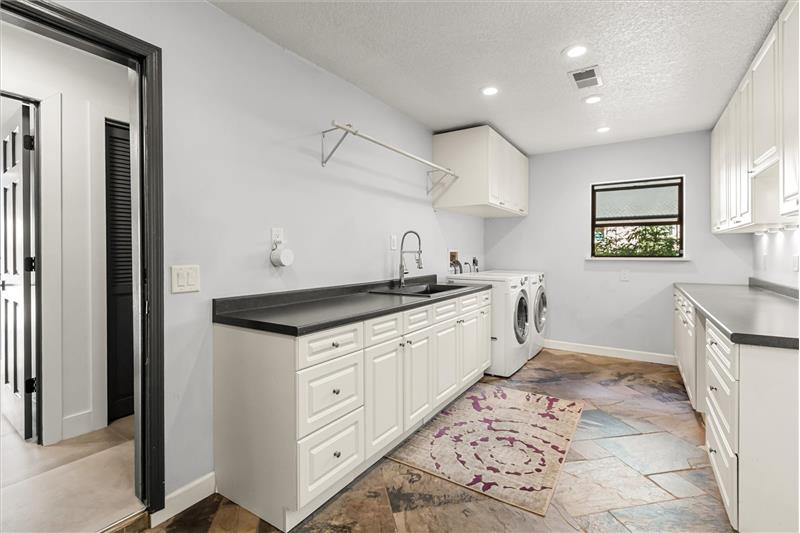 Indoor Laundry Room