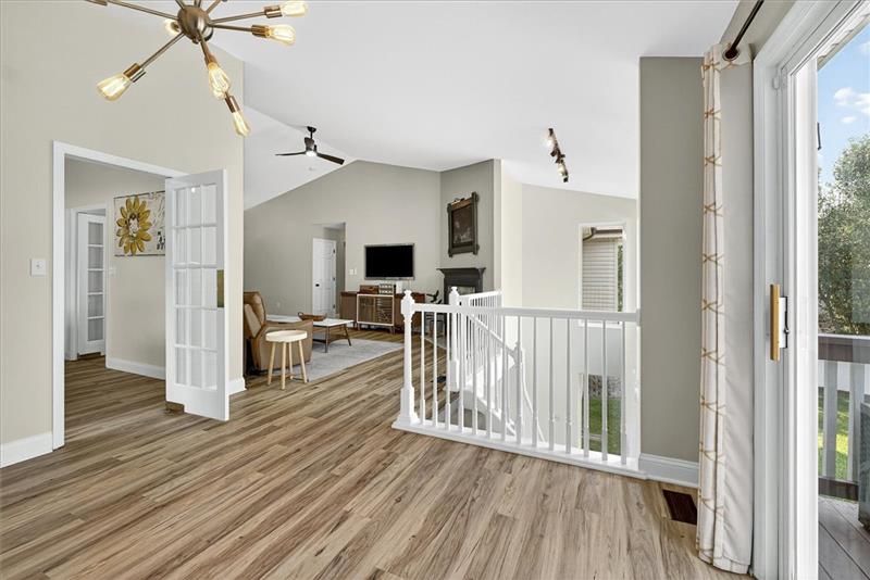 Dining room looking to great room