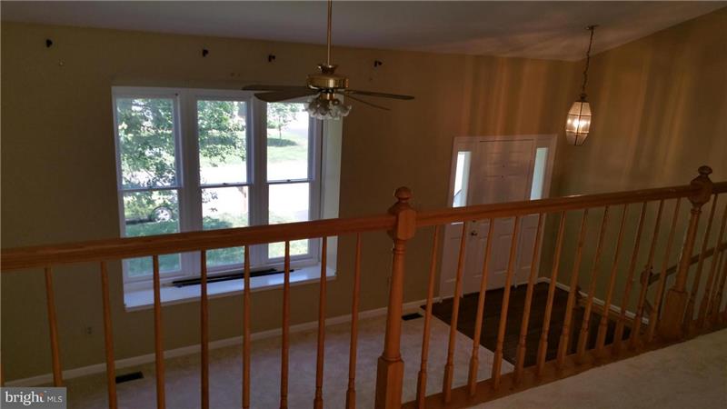 overlooking family room from dining room