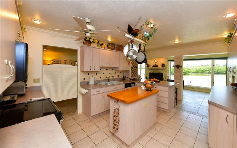 Water Views From Kitchen