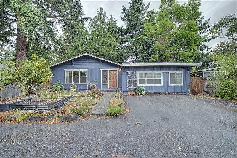 Garden space ready for your ideas. Off street parking in front of the house