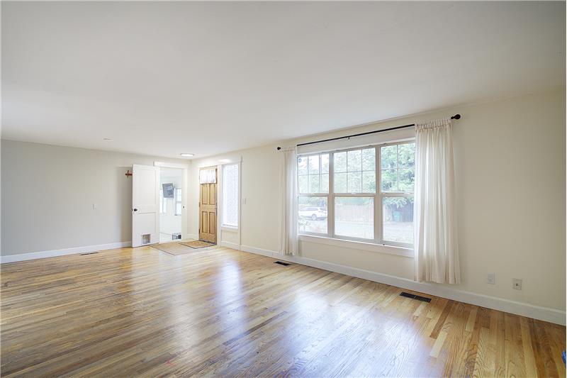 Hardwoods on main floor