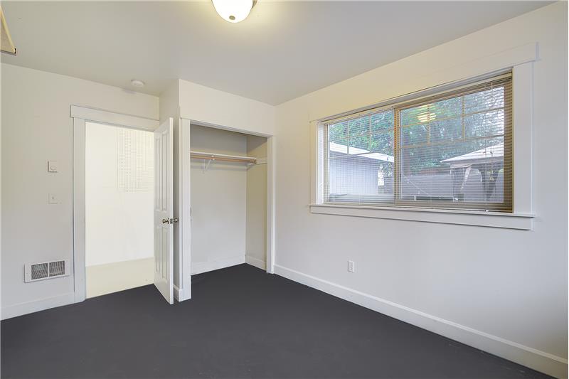 Entry to 4th bedroom, overlooking patio