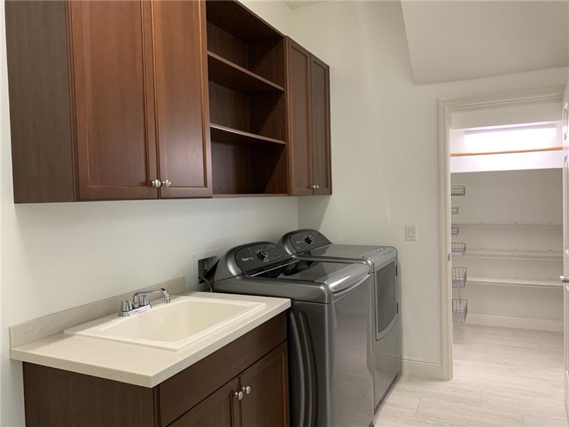 Laundry Room with Additional Storage