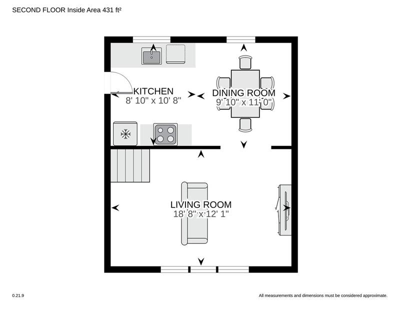 Partial First Level Floor Plan