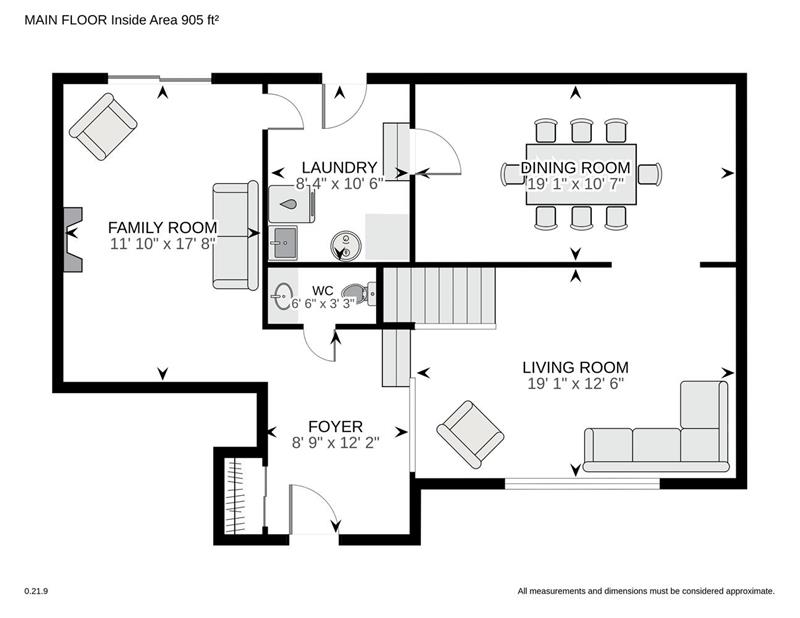 First Level Floor Plan (Complete)