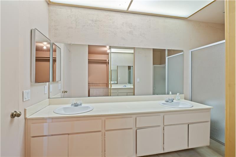 Primary Bath Double Vanity