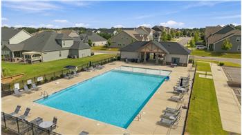 Spend summer days poolside at the community poolan inviting spot to cool off, relax and meet up with friends.