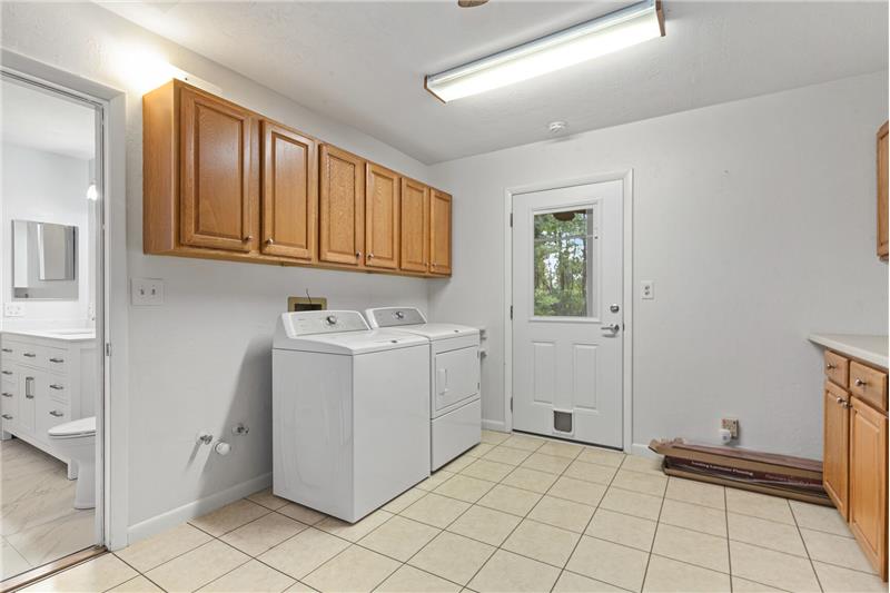 Inside Laundry Utility Room