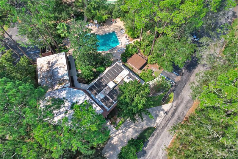 Aerial View of Community Center