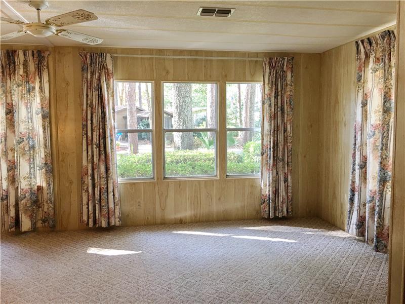 Living Room Front Windows
