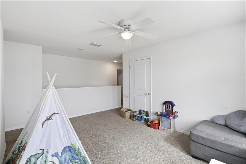 Bonus Flex Room with Closet