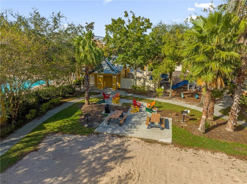 Aerial View Playground