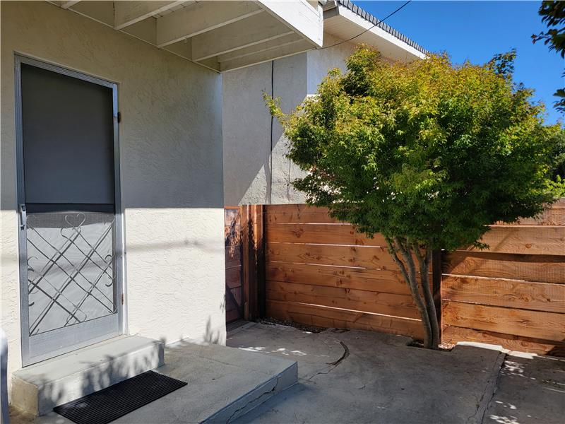 That walkway is 1 of 3 methods to access the Permitted Habitable Space downstairs!