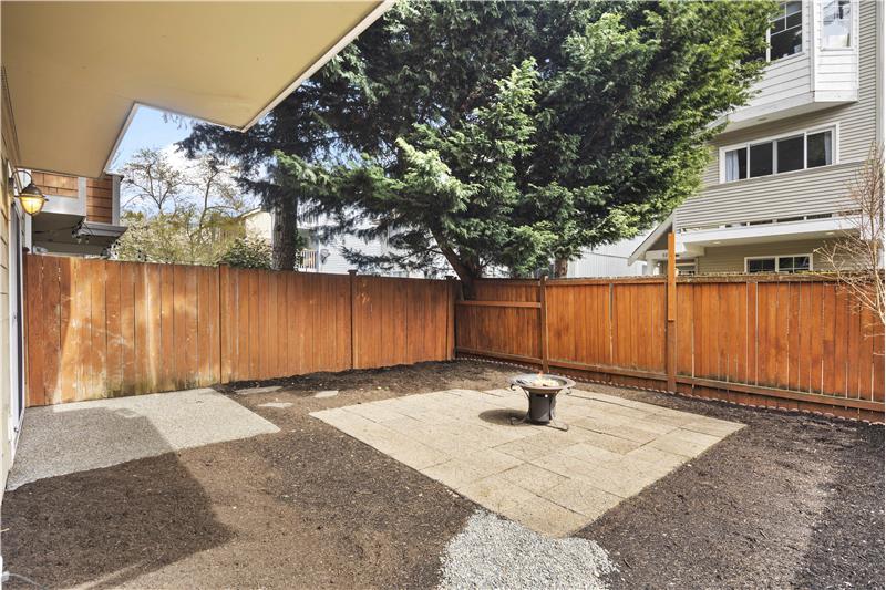 Fully Fenced Back Yard