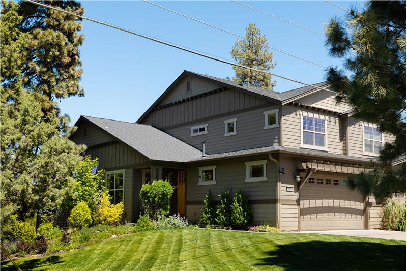 Beautiful front yard and additional breathing room being an end unit