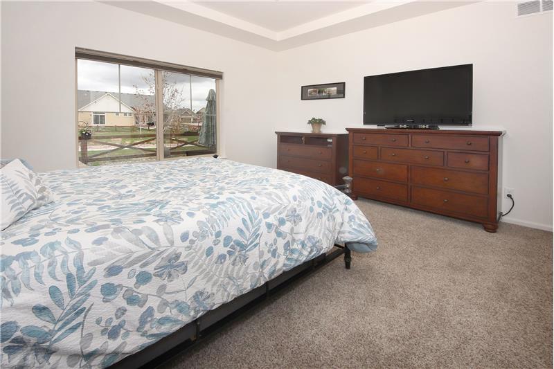 Another view of the main level Master Bedroom