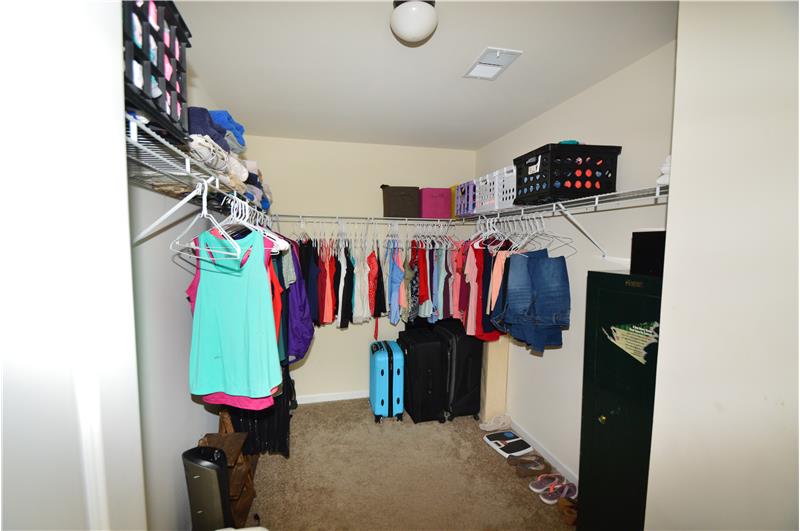 Large walk-in closet