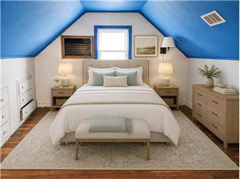 Virtually Staged Bedroom, 1 of 5