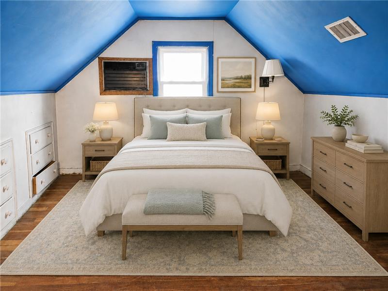 Virtually Staged Bedroom, 1 of 5