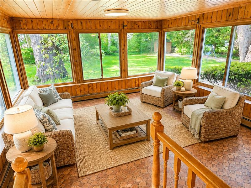 Virtually Staged Florida Room