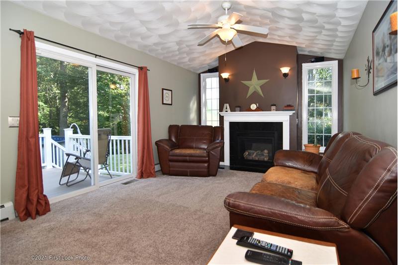 Great Room with Gas fireplace