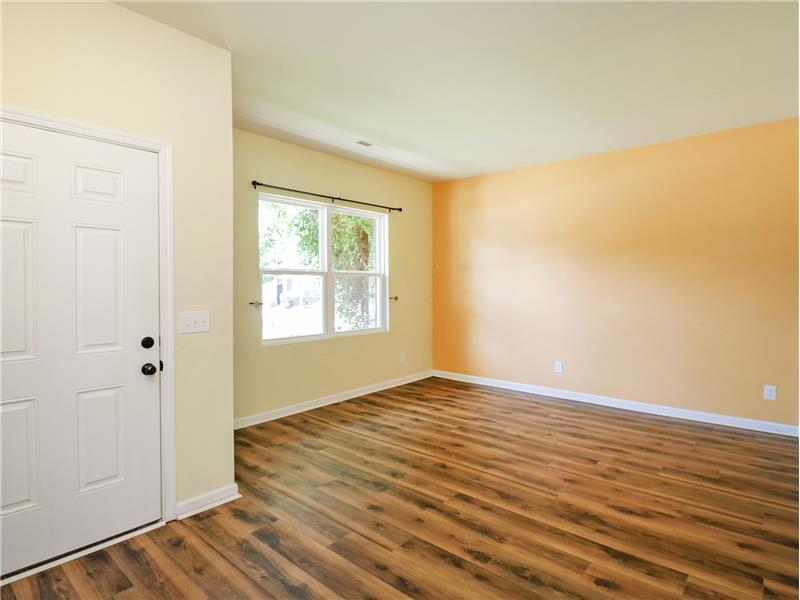 Formal living or dining room at entry