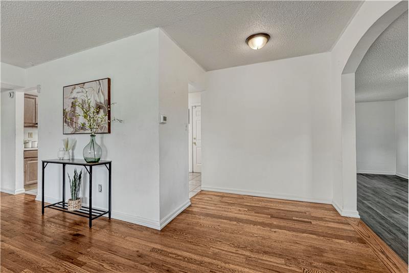 View of dining space off of kitchen