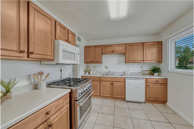 Plenty of cabinet storage