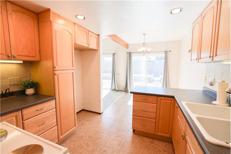 Light colored cabinetry