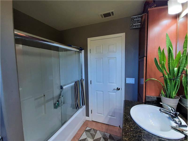 Full bath and shower combo in Master Bath!