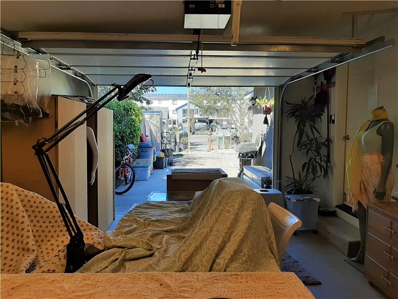 One Car Attached Garage is fully remodeled (naturally), right down to the new insulated-panel ($$) garage door and door opener!