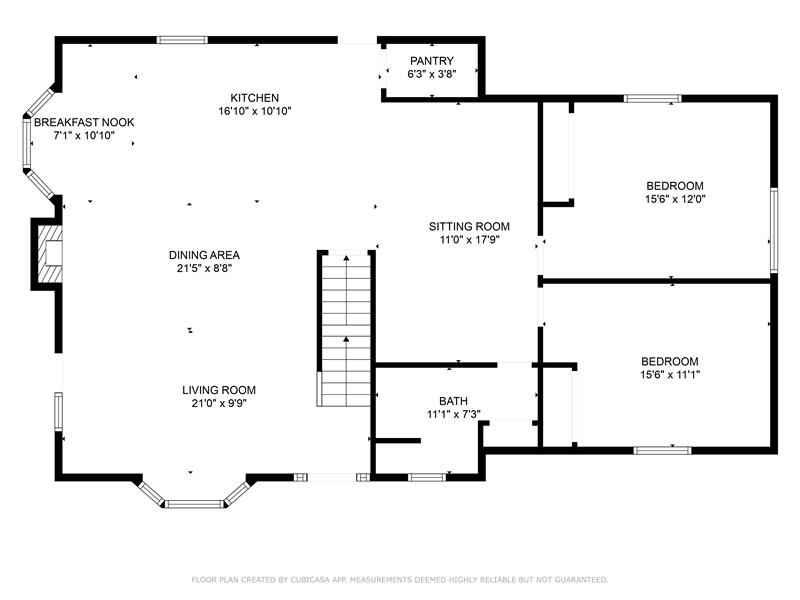 Floor plan main level