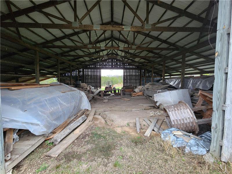 Barn interior