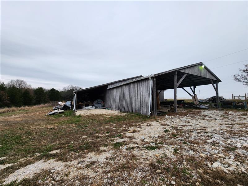 Outbuilding exterior