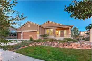 Exceptional Energy Star Certified/Built Green ranch home in the popular Villages at Wolf Ranch!