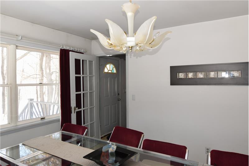 Different view of the dining room