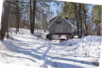Side view location of two car garage