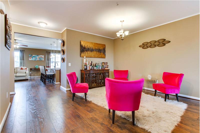 formal dining room/currently sitting area