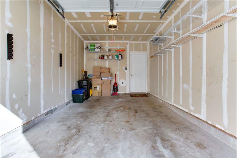 deep one car garage