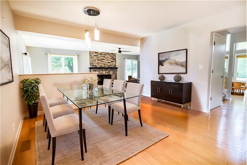 Dining Room - Virtually Staged