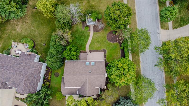 Drone View House