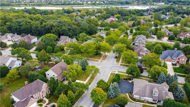 Drone View Neighborhood