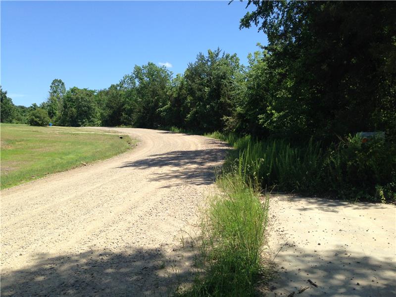 Well maintained gravel road