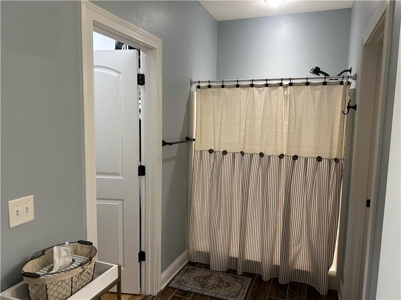 Large shower in master bath