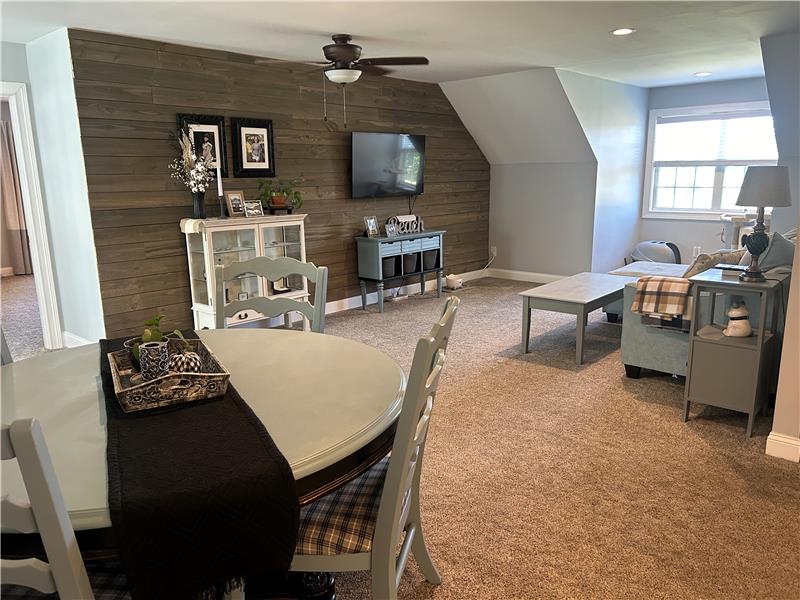 Upstairs living room