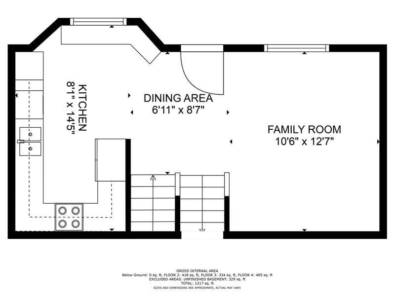 Main Level Floor Plan